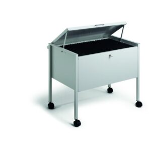 Durable 309810 archivador organizador Acero Gris