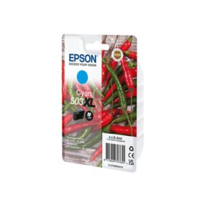 Epson 503XL cartucho de tinta 1 pieza(s) Original Alto rendimiento (XL) Cian