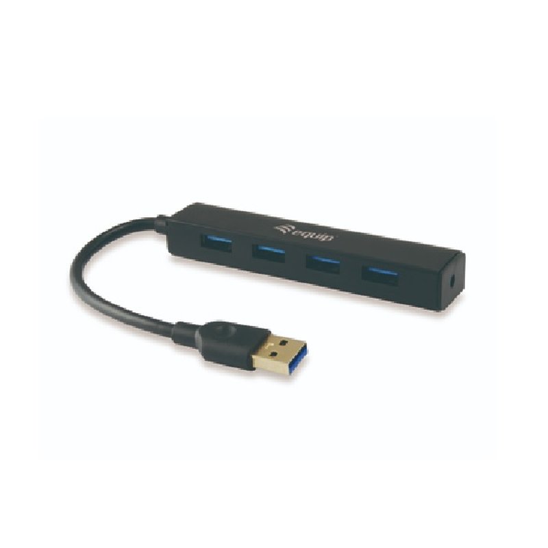Equip 128953 hub de interfaz USB 3.2 Gen 1 (3.1 Gen 1) Type-A 5000 Mbit/s Negro Equip 128953 hub de interfaz USB 3.2 Gen 1 (3.1 Gen 1) Type-A 5000 Mbit/s Negro