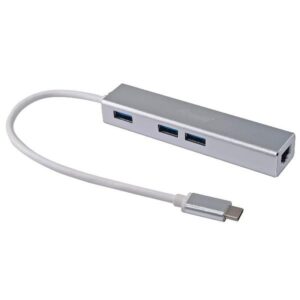 Equip 133481 base para portátil y replicador de puertos USB 3.2 Gen 1 (3.1 Gen 1) Type-C Plata