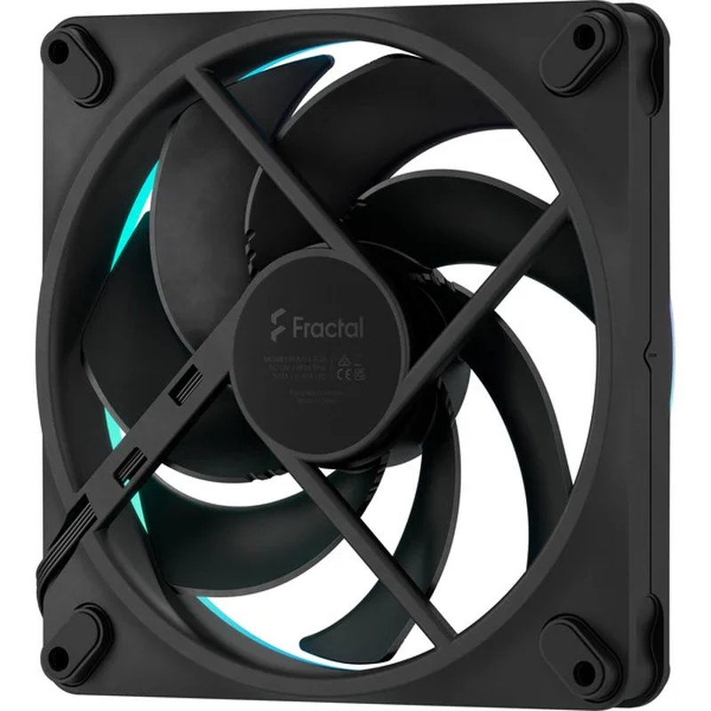 FRACTAL VENTILADOR CAJA MOMENTUM 14 RGB 3-PACK BLACK FD-F-M FRACTAL VENTILADOR CAJA MOMENTUM 14 RGB 3-PACK BLACK FD-F-M - Imagen 3
