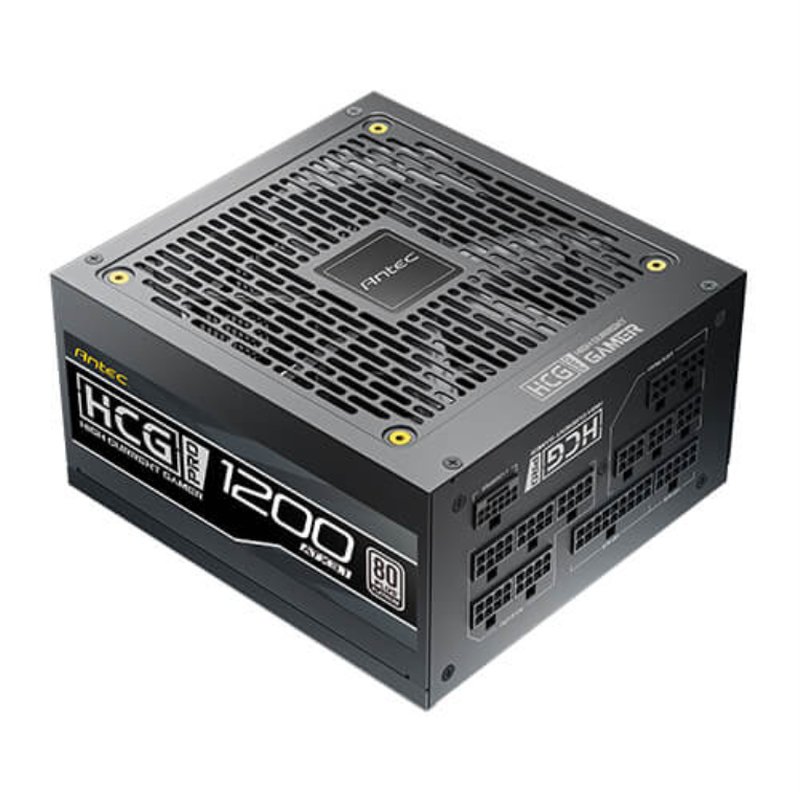 FUENTE ALIMENTACION ANTEC HCG1200 Pro P EC 1200W 80+ PLATINUM MODULAR ATX NEGRO FUENTE ALIMENTACION ANTEC HCG1200 Pro P EC 1200W 80+ PLATINUM MODULAR ATX NEGRO