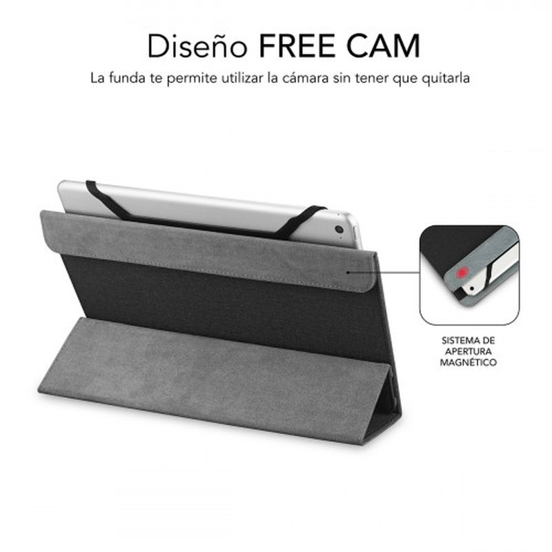 FUNDA TABLET SUBBLIM FREECAM CASE 10,1" BLACK FUNDA TABLET SUBBLIM FREECAM CASE 10,1" BLACK - Imagen 2