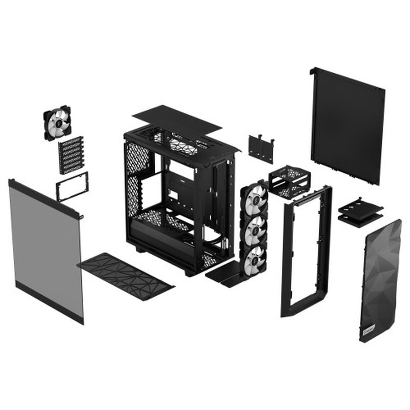 Fractal Design Meshify 2 Compact Lite Negro Fractal Design Meshify 2 Compact Lite Negro - Imagen 4
