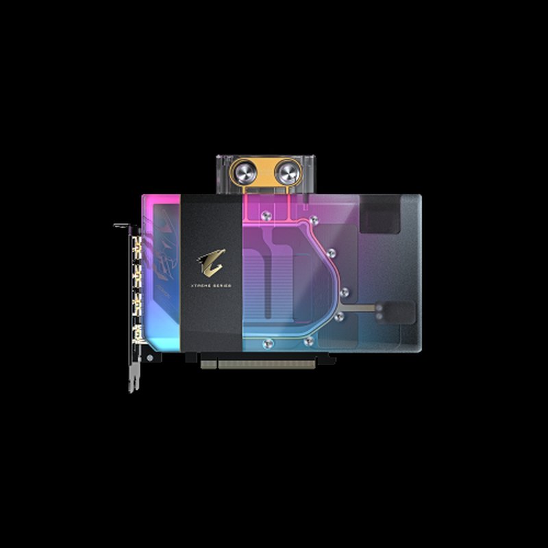 GIGABYTE AORUS GeForce RTX 5080 XTREME WATERFORCE WB 16G Tarjeta Gráfica - 16GB GDDR7, 256 bits, PCI-E 5.0, 2805MHz Core Clock, 3 x DP 2.1a, 1 x HDMI 2.1b, NVIDIA DLSS 4, GV-N5080AORUSX WB-16GD - Imagen 2