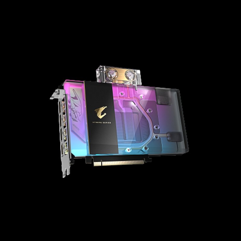 GIGABYTE AORUS GeForce RTX 5080 XTREME WATERFORCE WB 16G Tarjeta Gráfica - 16GB GDDR7, 256 bits, PCI-E 5.0, 2805MHz Core Clock, 3 x DP 2.1a, 1 x HDMI 2.1b, NVIDIA DLSS 4, GV-N5080AORUSX WB-16GD - Imagen 3