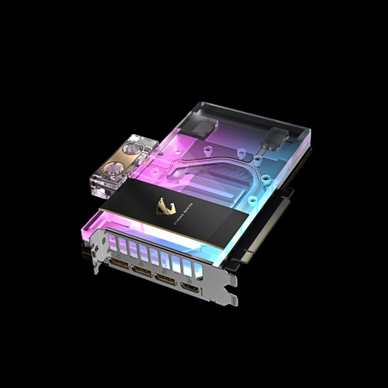 GIGABYTE AORUS GeForce RTX 5080 XTREME WATERFORCE WB 16G Tarjeta Gráfica - 16GB GDDR7, 256 bits, PCI-E 5.0, 2805MHz Core Clock, 3 x DP 2.1a, 1 x HDMI 2.1b, NVIDIA DLSS 4, GV-N5080AORUSX WB-16GD - Imagen 4