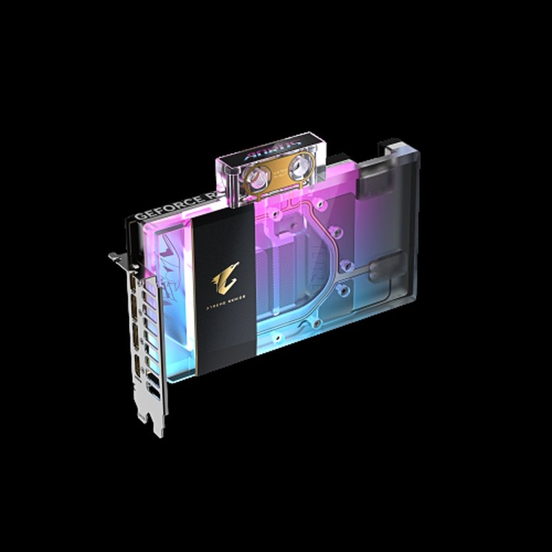 GIGABYTE AORUS GeForce RTX 5080 XTREME WATERFORCE WB 16G Tarjeta Gráfica - 16GB GDDR7, 256 bits, PCI-E 5.0, 2805MHz Core Clock, 3 x DP 2.1a, 1 x HDMI 2.1b, NVIDIA DLSS 4, GV-N5080AORUSX WB-16GD - Imagen 5