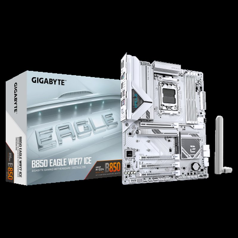 PLACA BASE GIGABYTE B850 EAGLE  WF7 ICE  1.0