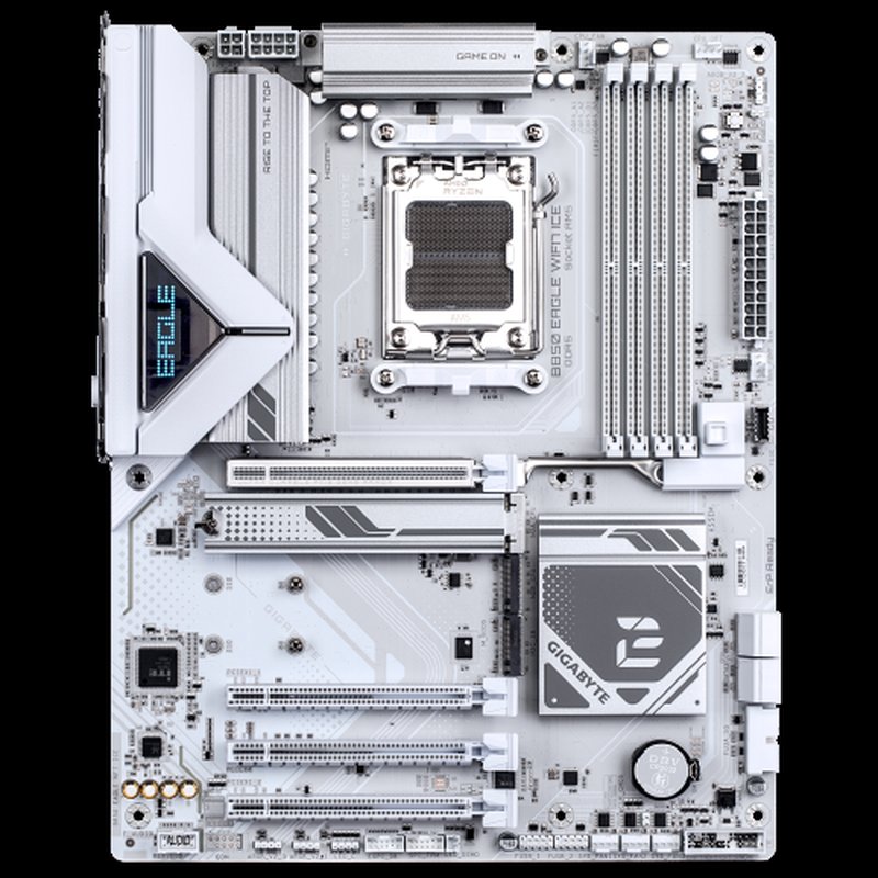 PLACA BASE GIGABYTE B850 EAGLE  WF7 ICE  1.0 - Imagen 2