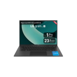 LG 16ZD90RU-G.AX55B ordenador portatil Intel® Core™ i5 i5-1334U Portátil 40,6 cm (16") WQXGA 16 GB LPDDR4x-SDRAM 512 GB SSD Wi-Fi 6E (802.11ax) FreeDOS Negro