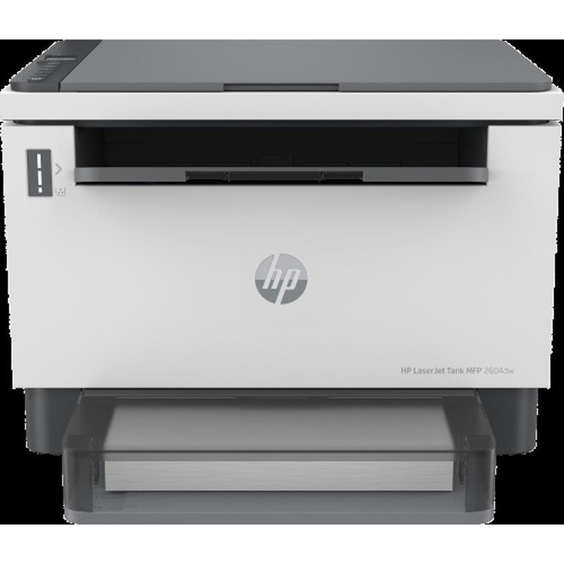 HP LaserJet Impresora multifunción Tank 2604dw, Blanco y negro, Impresora para Empresas, Conexión inalámbrica; Impresión a doble cara; Escanear a correo electrónico; Escanear a PDF