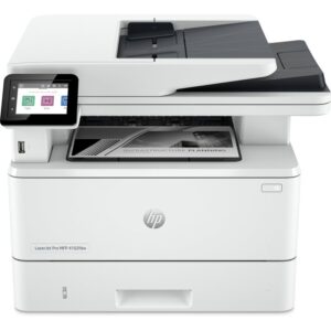 HP LaserJet Pro Impresora multifunción 4102dw, Blanco y negro, Impresora para Pequeñas y medianas empresas, Impresión, copia, escáner, Conexión inalámbrica; Compatible con Instant Ink; Impresión desde el teléfono o tablet; Alimentador automático de documentos