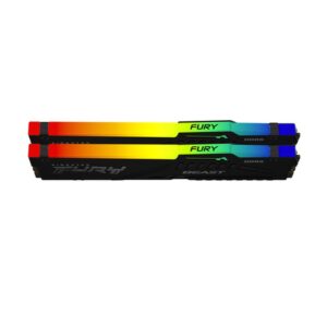 Kingston Technology FURY Beast 64GB 6000MT/s DDR5 CL36 DIMM (Kits de 2) RGB