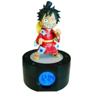 Lampara Reloj Despertador One Piece Luffy