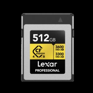 Lexar LCXEXP4512G-RNENG memoria flash 512 GB CFexpress tipo B