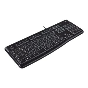 Logitech Keyboard K120 for Business teclado USB Hebreo Negro
