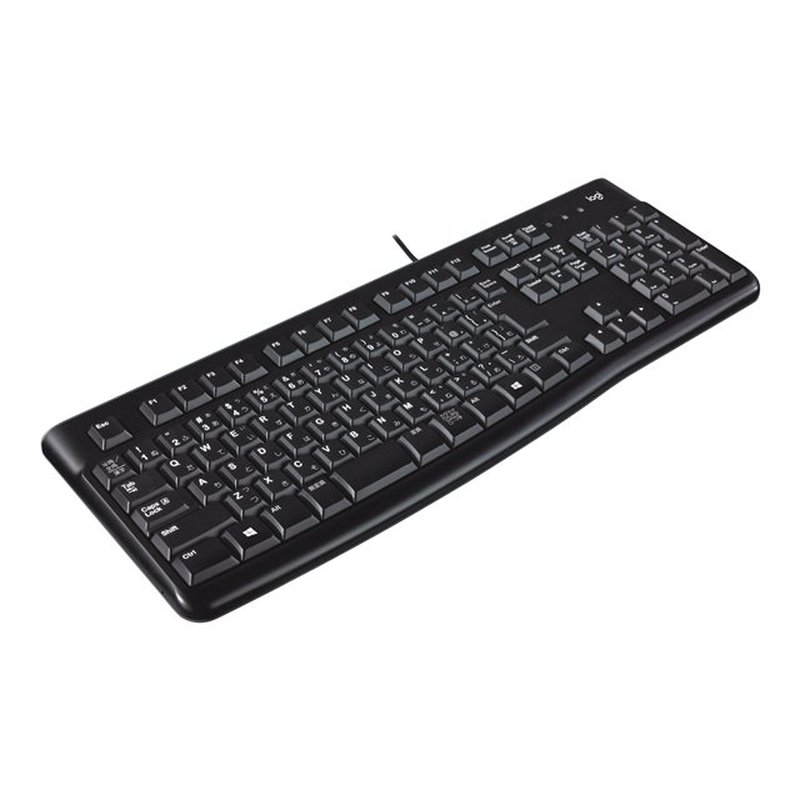 Logitech Keyboard K120 for Business teclado USB Hebreo Negro - Imagen 4