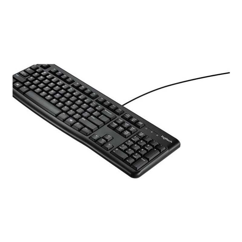 Logitech Keyboard K120 for Business teclado USB Hebreo Negro - Imagen 8