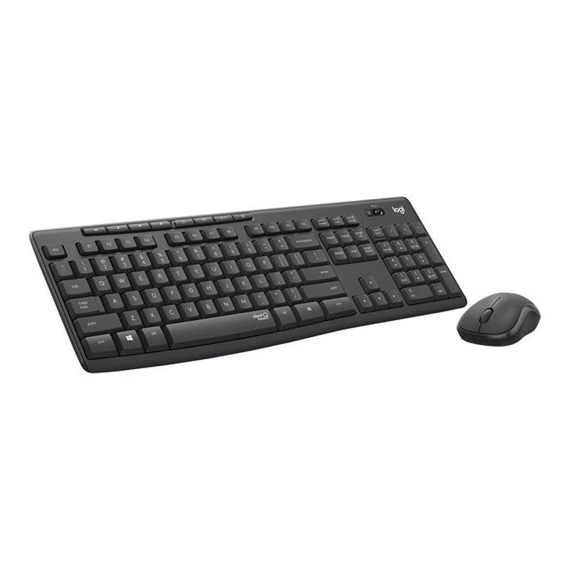 Logitech MK295 Silent Wireless Combo teclado Ratón incluido RF inalámbrico Portugués Grafito