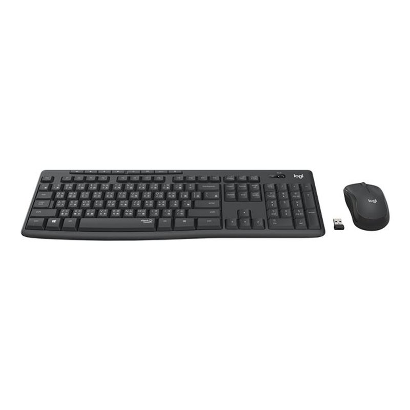 Logitech MK295 Silent Wireless Combo teclado Ratón incluido RF inalámbrico Portugués Grafito - Imagen 3