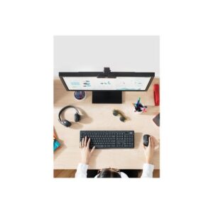 Logitech MK295 Silent Wireless Combo teclado Ratón incluido RF inalámbrico Portugués Grafito