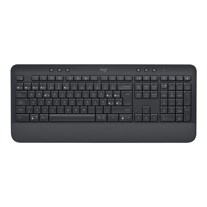 Logitech Signature K650 teclado Bluetooth QWERTY Español Grafito Logitech Signature K650 teclado Bluetooth QWERTY Español Grafito