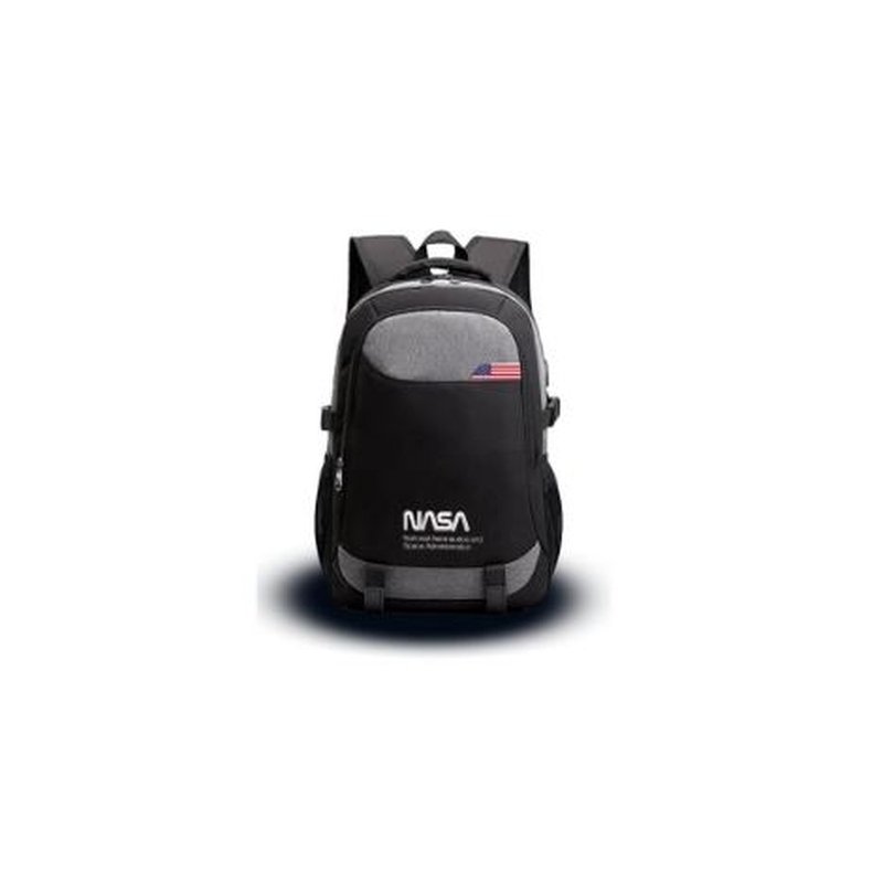 MOCHILA PORTATIL NASA 15.6" BAG02 BLACK / GREY MOCHILA PORTATIL NASA 15.6" BAG02 BLACK / GREY