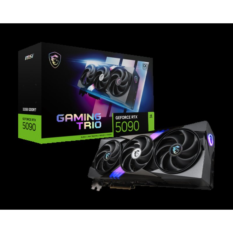 MSI GAMING GeForce RTX5090 TRIO OC 32GB NVIDIA GeForce RTX 5090 GDDR7