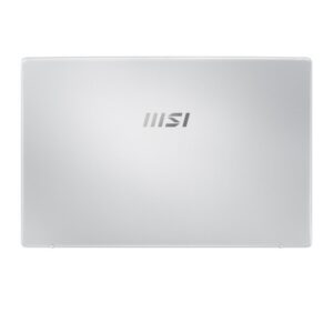 MSI Modern 15 F1MG-256XES Intel Core 5 120U Portátil 39,6 cm (15.6") Full HD 16 GB DDR4-SDRAM 512 GB SSD Wi-Fi 6E (802.11ax) FreeDOS Plata