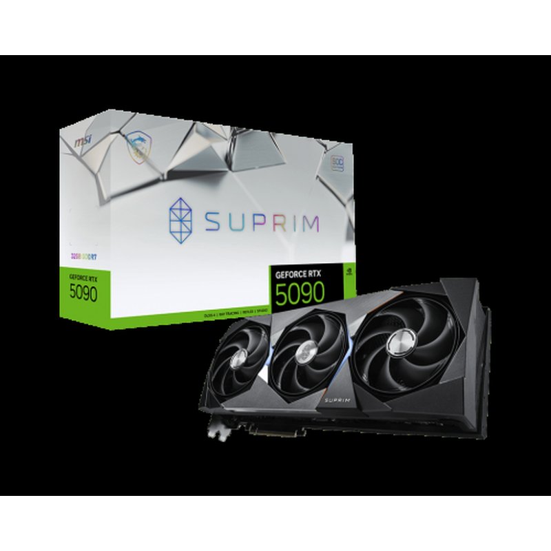 MSI SUPRIM GEFORCE RTX 5090 32G SOC tarjeta gráfica NVIDIA 32 GB GDDR7