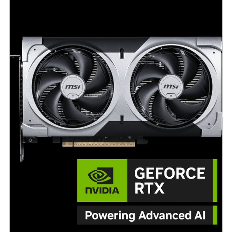 MSI VENTUS GeForce RTX 5060 TI 16G 2X OC PLUS NVIDIA 16 GB GDDR7 - Imagen 2