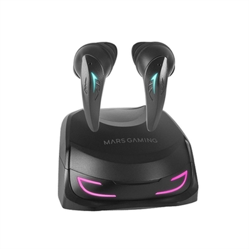 Mars Gaming MHI-ULTRA Negro, Auriculares Inalámbricos TWS, RGB Flow, Bluetooth 5.3, Triple Cancelación Ruido, 24H Batería Mars Gaming MHI-ULTRA Negro, Auriculares Inalámbricos TWS, RGB Flow, Bluetooth 5.3, Triple Cancelación Ruido, 24H Batería