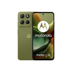 Motorola moto g15 17,1 cm (6.72") SIM doble Android 15 4G USB Tipo C 8 GB 512 GB 5200 mAh Verde Motorola moto g15 17,1 cm (6.72") SIM doble Android 15 4G USB Tipo C 8 GB 512 GB 5200 mAh Verde