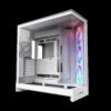 CAJA NZXT H9 FLOW RGB (2025) DUAL-CHAMBER MID-TOWER CASE W/ RGB FANS - ALL WHITE CAJA NZXT H9 FLOW RGB (2025) DUAL-CHAMBER MID-TOWER CASE W/ RGB FANS - ALL WHITE
