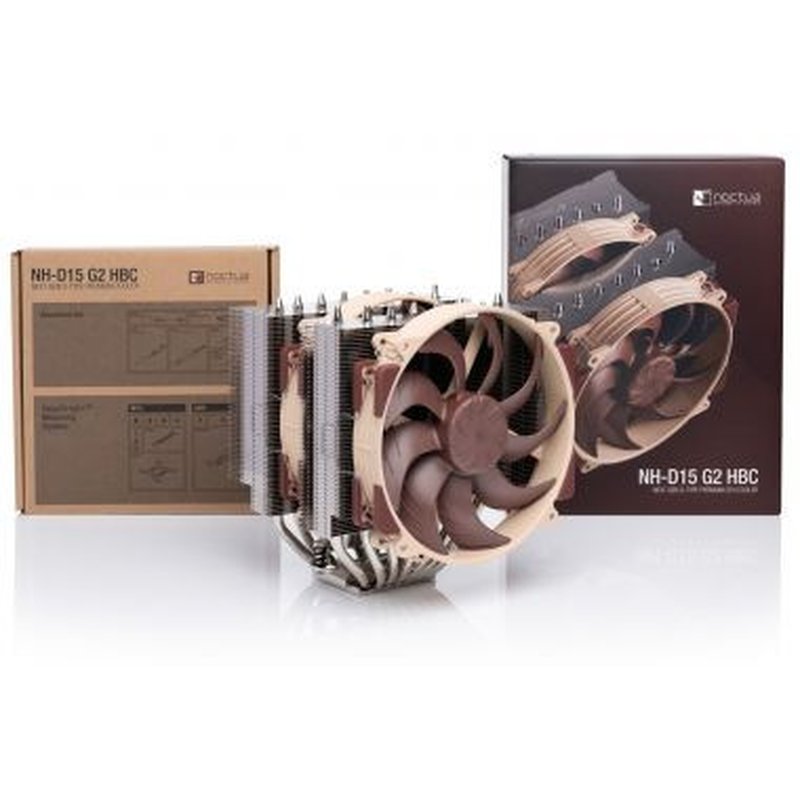 Noctua NH-D15 G2 HBC sistema de refrigeración para ordenador Procesador Refrigerador de aire 14 cm - Imagen 4