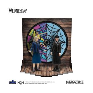 Pack 2 Figuras Mezco Toyz Wednesday