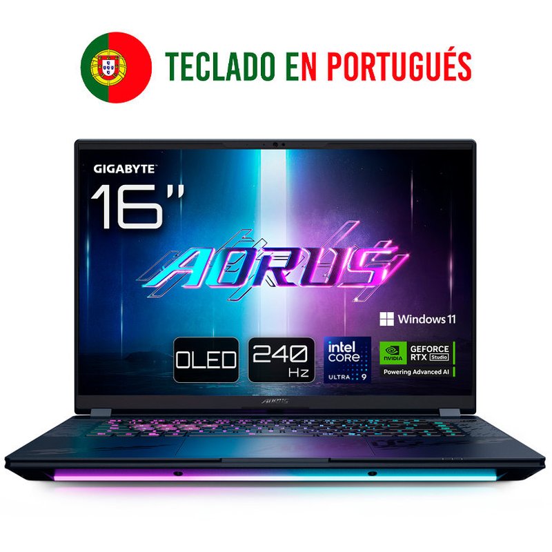 Portatil Gigabyte Aorus Master 16 U9 - 275hx