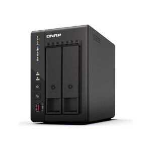 QNAP QVP-21C servidor de almacenamiento Torre Ethernet Negro J6412
