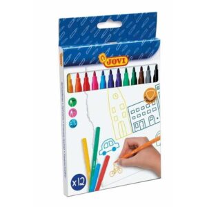 ROTULADOR JOVI SLIM CAJA DE 12