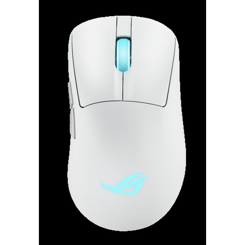 ASUS ROG Keris II Origin WHT ratón Juego mano derecha RF Wireless + Bluetooth + USB Type-A Óptico 42000 DPI ASUS ROG Keris II Origin WHT ratón Juego mano derecha RF Wireless + Bluetooth + USB Type-A Óptico 42000 DPI