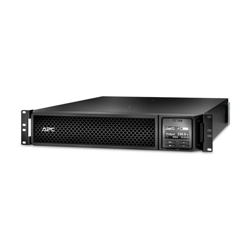 Reacondicionado | APC SRT2200RMXLI-NC sistema de alimentación ininterrumpida (UPS) Doble conversión (en línea) 2,2 kVA 1980 W 12 salidas AC Reacondicionado | APC SRT2200RMXLI-NC sistema de alimentación ininterrumpida (UPS) Doble conversión (en línea) 2,2 kVA 1980 W 12 salidas AC
