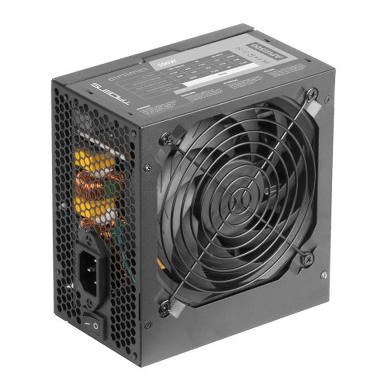 Reacondicionado | Tacens Anima APIII500, Fuente Alimentación PC ATX 500W, Tecnología SMD 85% Bronze 12V, Ventilador Ultra-silencioso 12cm, Negro Reacondicionado | Tacens Anima APIII500, Fuente Alimentación PC ATX 500W, Tecnología SMD 85% Bronze 12V, Ventilador Ultra-silencioso 12cm, Negro - Imagen 2