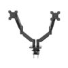 SOPORTE 2 MONITORES BRAZO NEUMATICO