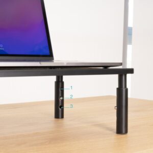 TooQ Soporte Elevador Multiusos para Monitor/Portátil, Negro TooQ Soporte Elevador Multiusos para Monitor/Portátil, Negro