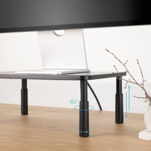 TooQ Soporte Elevador Multiusos para Monitor/Portátil, Negro TooQ Soporte Elevador Multiusos para Monitor/Portátil, Negro