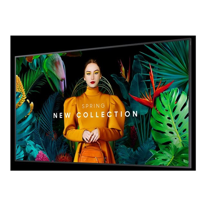 Samsung LH75QBCEBGCXEN pantalla de señalización Pantalla plana para señalización digital 190,5 cm (75") Wifi 350 cd / m² 4K Ultra HD Negro Tizen 16/7 - Imagen 2