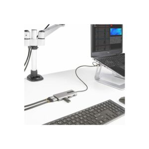 StarTech.com Adaptador Multipuertos USB-C - HDMI Doble (4K30Hz/1080p60Hz) - Hub Ladrón 3x USB-A - Mini Docking Station de Viajes - Docking Station USB Tipo C con Cable Integrado de 40cm