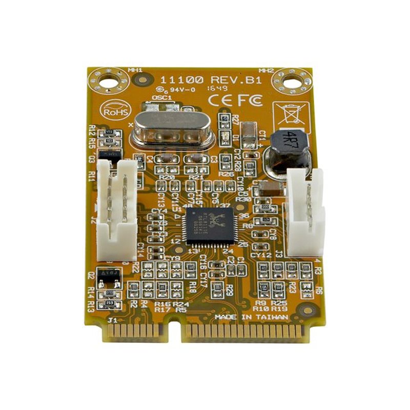 StarTech.com Adaptador Tarjeta de Red NIC Mini PCI Express PCI-e PCIe 1 Puerto Gigabit Ethernet RJ45 - Imagen 4