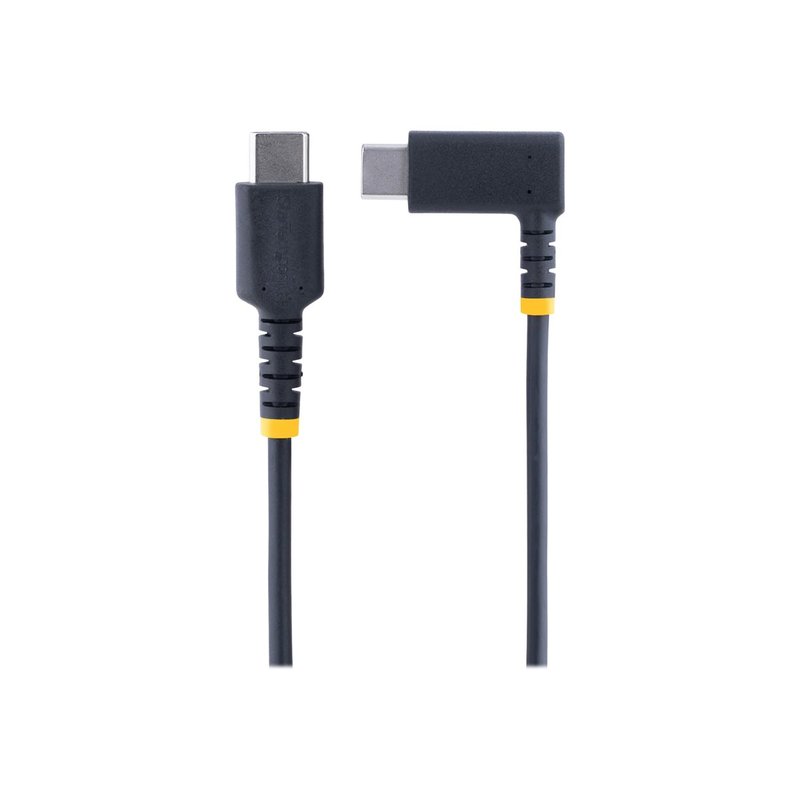 StarTech.com Cable 2m USB C Acodado - en Ángulo Recto - PD 60W - 3A - Cable USB-C de Carga Rápida - de Alta Resistencia - USB 2.0 Tipo C - Fibra de Aramida - 3A - de Carga StarTech.com Cable 2m USB C Acodado - en Ángulo Recto - PD 60W - 3A - Cable USB-C de Carga Rápida - de Alta Resistencia - USB 2.0 Tipo C - Fibra de Aramida - 3A - de Carga